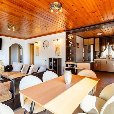 Seaview & Nature Retreat - Filiatra's Cozy Hideaway 公寓 菲利亚特拉