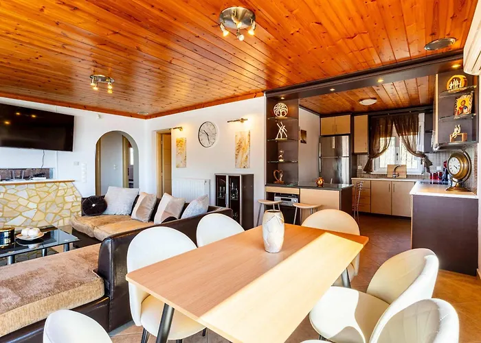 Seaview & Nature Retreat - Filiatra's Cozy Hideaway Lejlighed Filiatrá