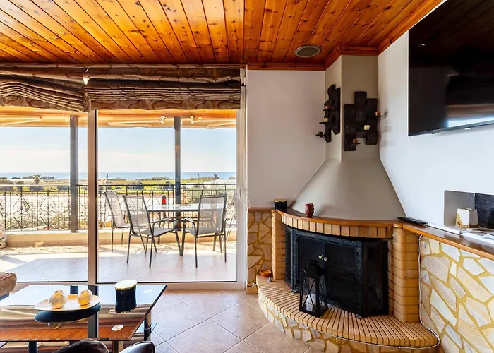 Seaview & Nature Retreat - Filiatra's Cozy Hideaway Apartamento *